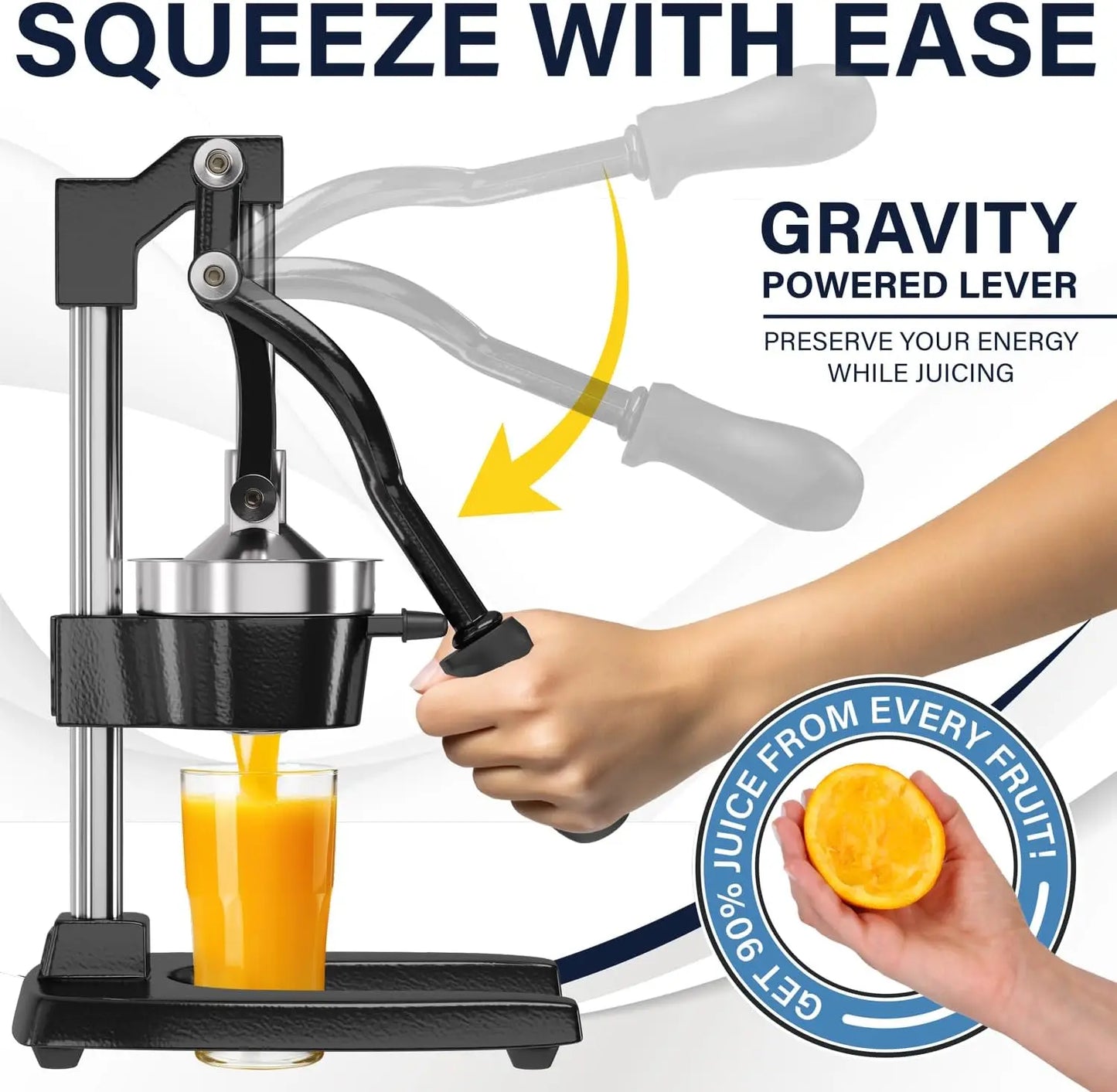 VitaMixx™ Cast Iron Citrus Press