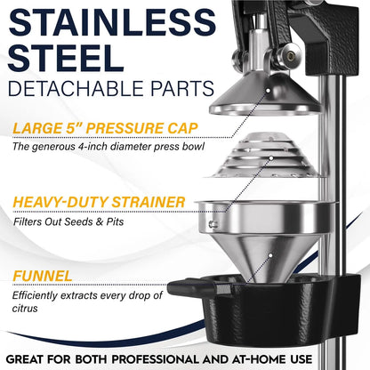 VitaMixx™ Cast Iron Citrus Press